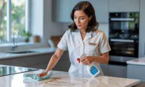 adriana sánchez, experta en limpieza, comparte consejos esenciales para eliminar manchas de grasa sin empeorarlas: evita frotar para que no se extiendan ni se fijen más.