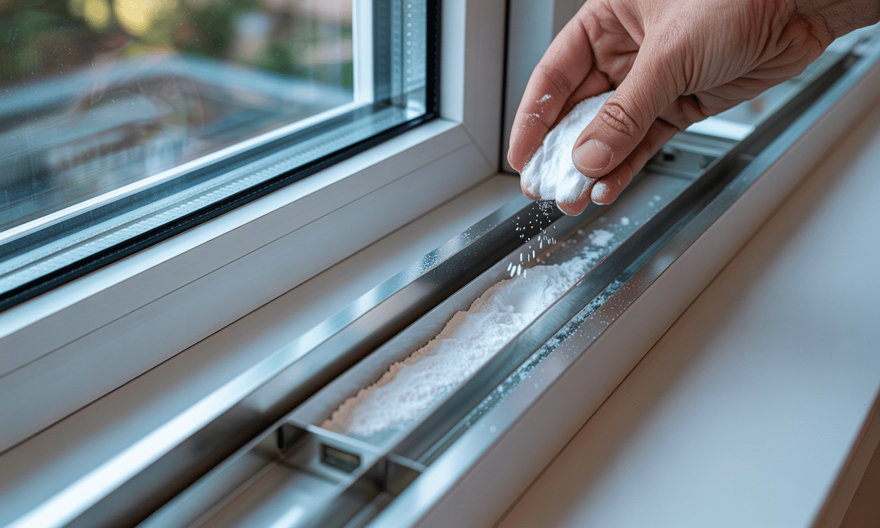 descubre para qué sirve echar bicarbonato en los rieles de las ventanas y por qué es una recomendación popular para mantenerlos limpios y libres de malos olores.