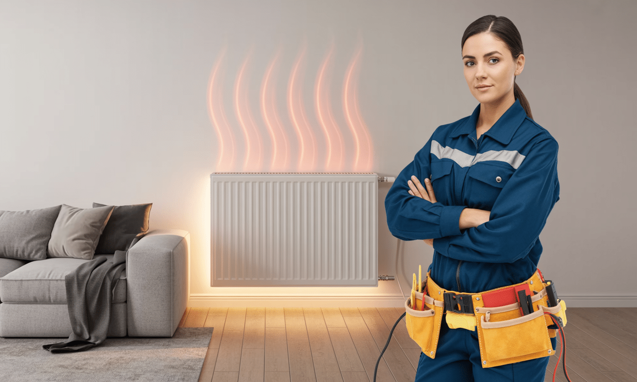 elena muñoz, electricista, advierte sobre los peligros de tapar los radiadores con muebles, ya que esto puede reducir la eficiencia hasta en un 20%, afectando la calefacción del hogar.