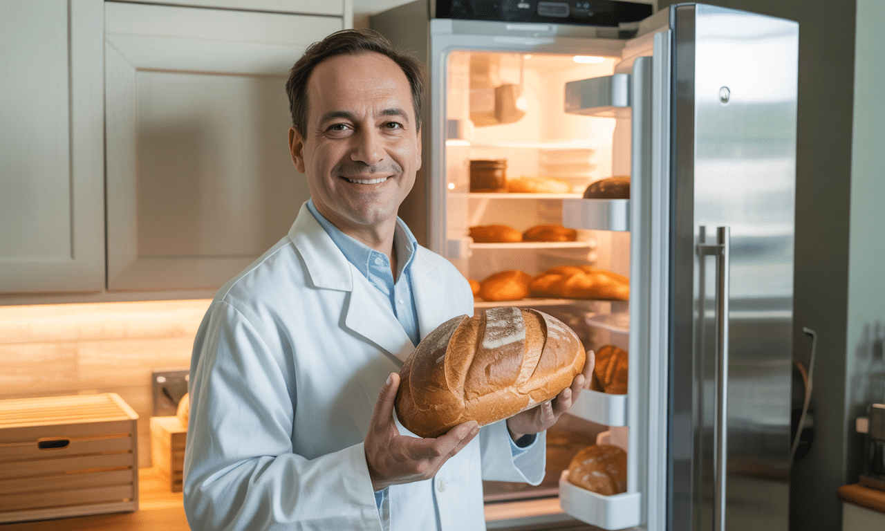 gonzalo beltrán, ingeniero de alimentos, explica por qué guardar el pan en el frigorífico es un error que acelera su endurecimiento. descubre mejores consejos para conservarlo fresco por más tiempo.