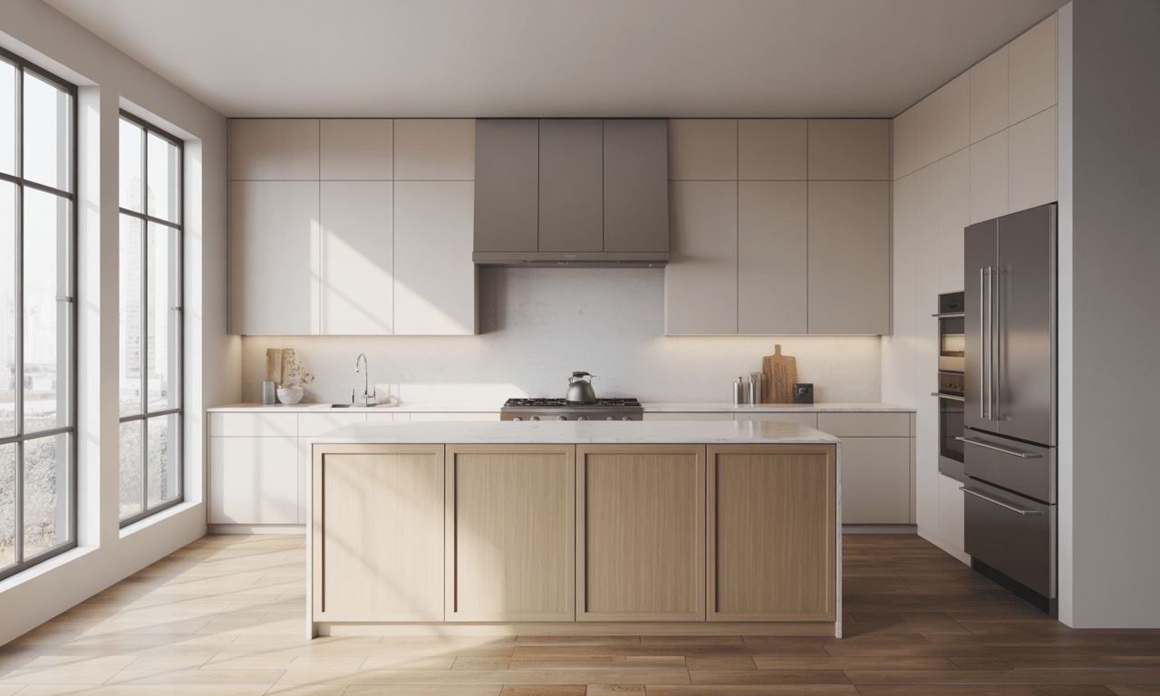 maika torres, arquitecta, explica cómo cambiar únicamente las puertas de los armarios puede transformar una cocina sin necesidad de obras, aportando un cambio sencillo y efectivo.