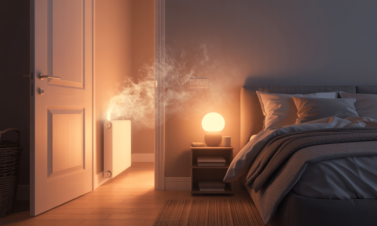 descubre por qué no deberías cerrar completamente la puerta del dormitorio cuando la calefacción está encendida para permitir una mejor circulación del calor y mantener tu hogar cálido y confortable.